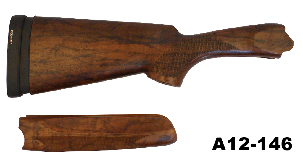 A12-146    12ga Beretta O/U Perenia Stock Set