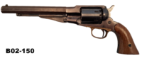 095-B02-150    .44cal Pietta/John Hall 1858 Remington Percussion Revolver