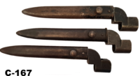 095-C-167       .303br No.4 Bayonets x 3