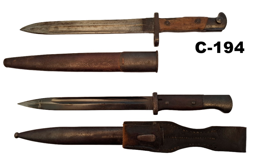 095-C-194       German Bayonets x 2