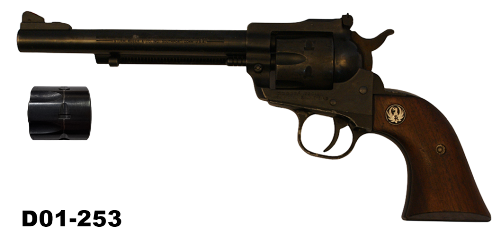 D01-253    .22lr/22mag Ruger 6,25" Single Six Revolver - Spare Cylinder