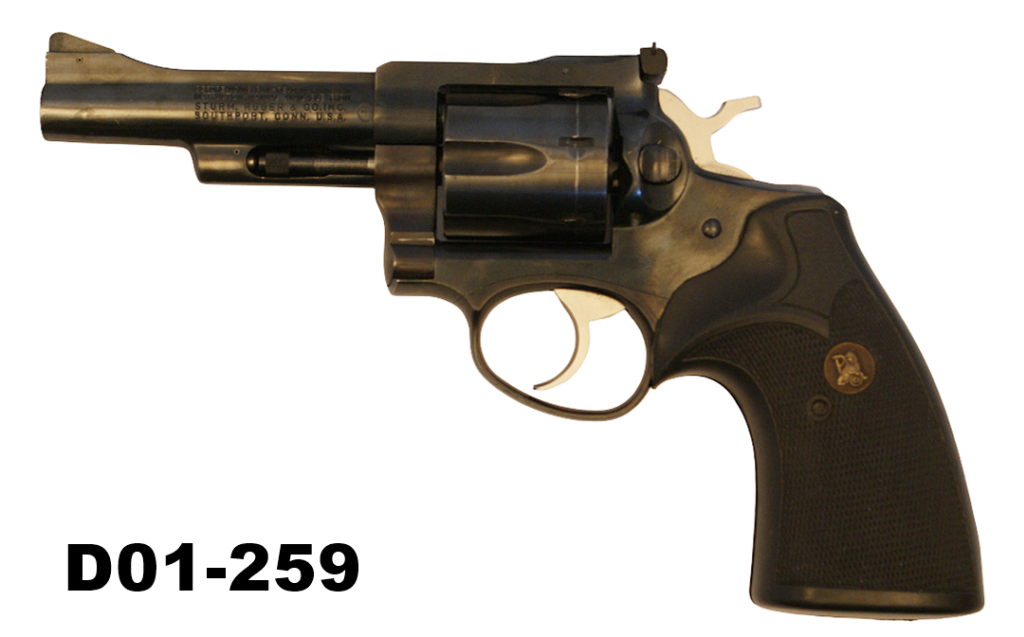 D01-259    .357mag Security Six 4" Ruger Revolver