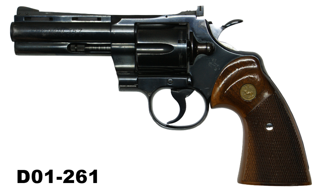 D01-261    .357mag Colt Python 4" Revolver