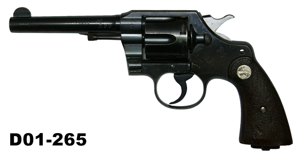 D01-265    .38-200 Colt Official Police 4" Service Revolver