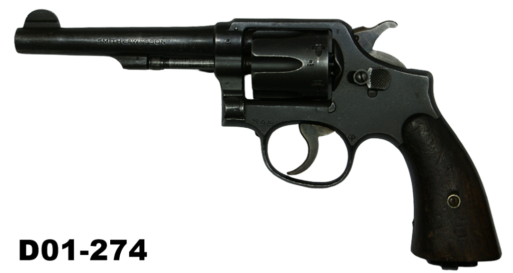 D01-274    .38S&w Smith & Wesson "Victory" Model 5" Revolver