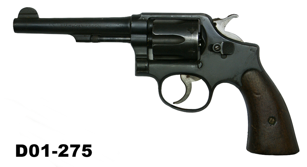D01-275    .38s&w Smith & Wesson "Victory" Model 5" Revolver