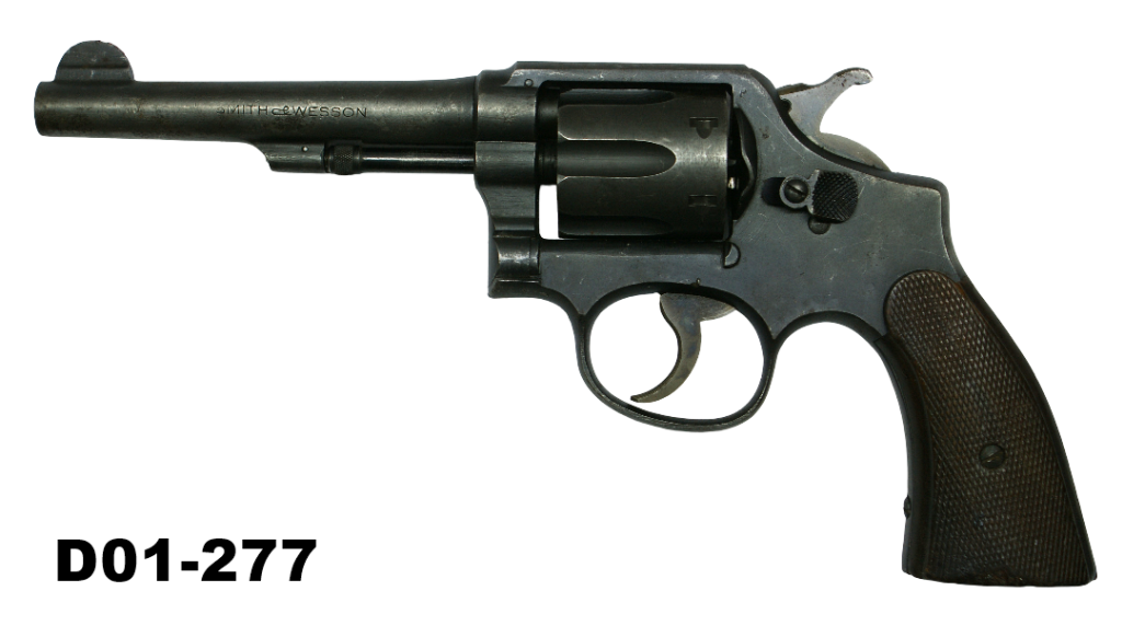 D01-277    .38s&w Smith & Wesson "Victory" Model 5" Service Revolver