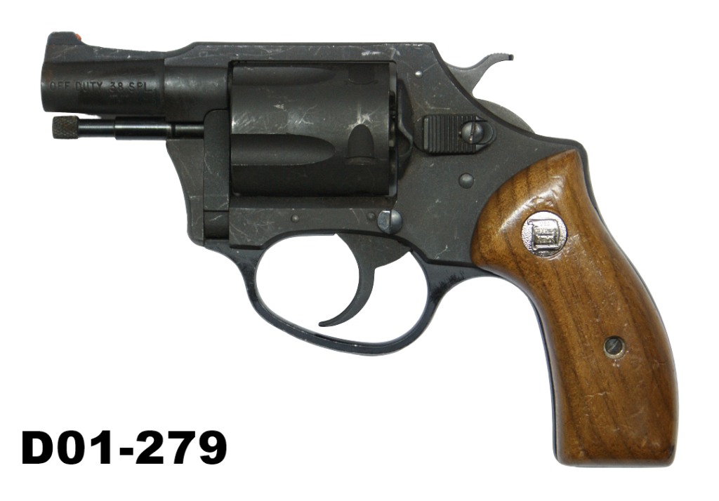 D01-279    .38spl Charter Arms "Off Duty" 2" Revolver