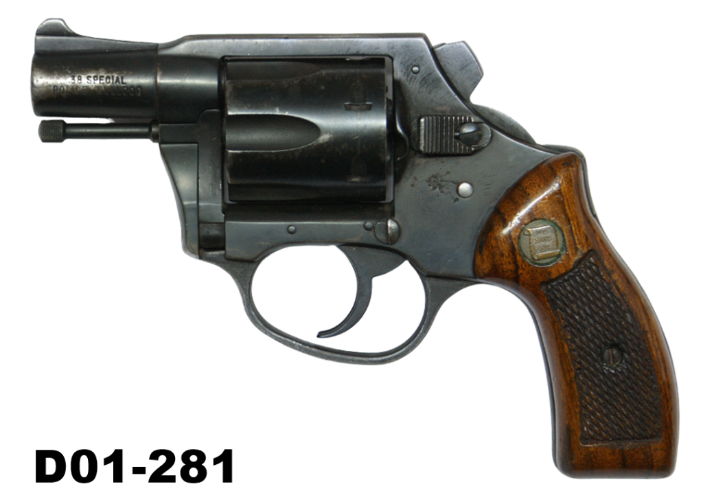 D01-281    .38spl Charter Arms "Police Bulldog" 2" Revolver