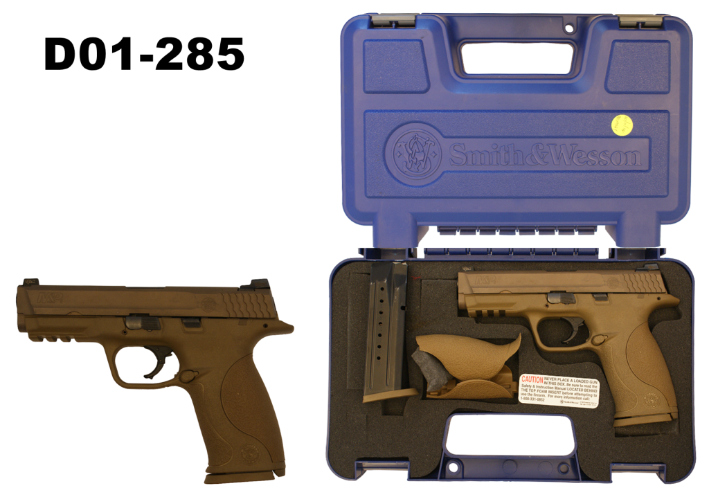 D01-285    9mmp Smith & Wesson M&P 9 Pistol - Cased