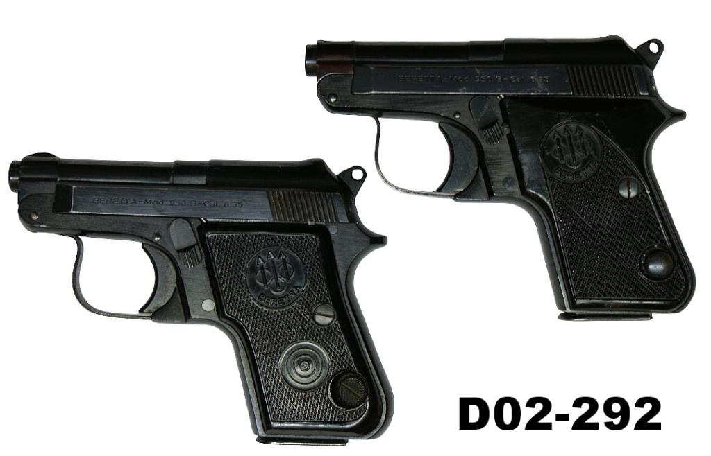 D02-292    6.35mm Beretta Model 950B Pistols x 2