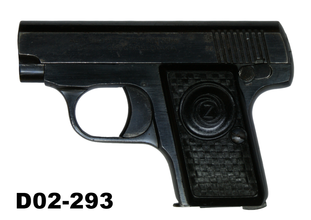 D02-293    6.35mm CZ Model "Z" Pistol