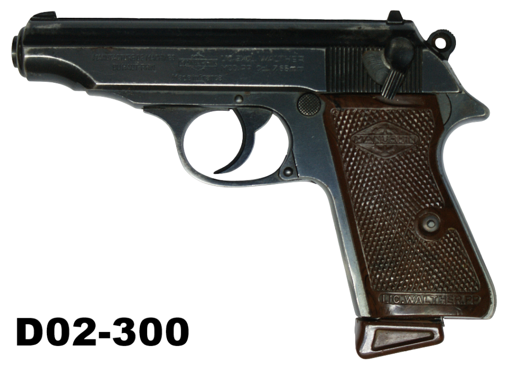 D02-300    7.65mm Walther PP Pistol