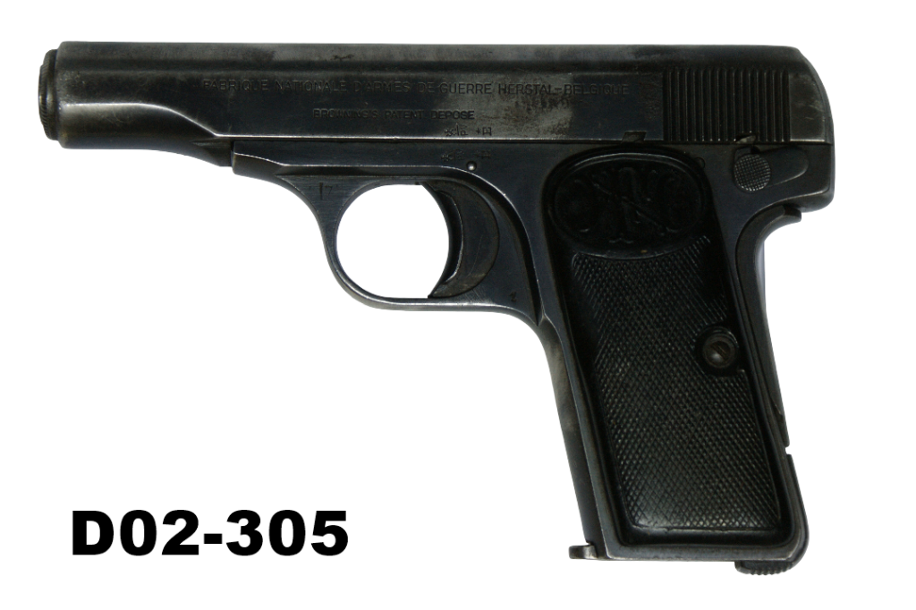 D02-305    7.65mm FN-Browning Model 1910 Pistol