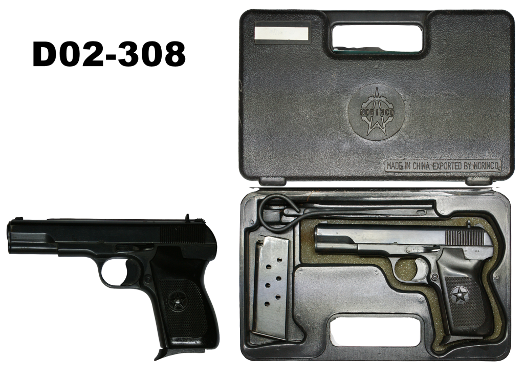 D02-308    7.62mm Norinco Tokarev Pistol - Boxed & Spare Magazine