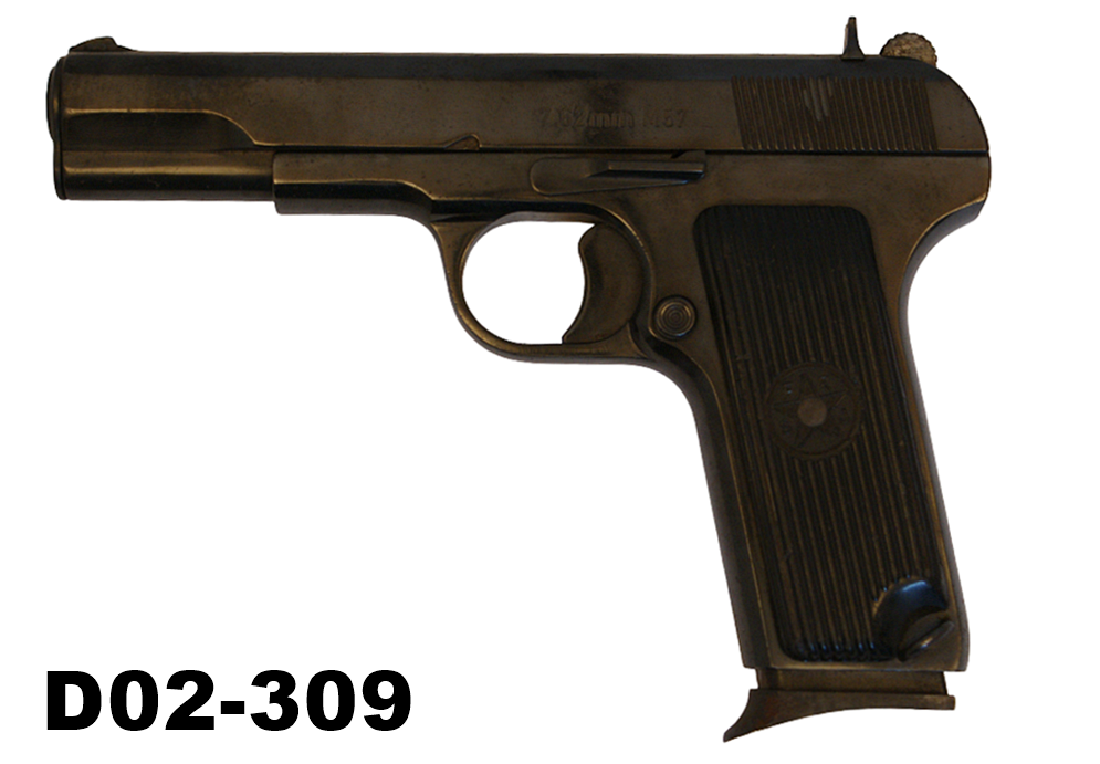 D02-309    7.62mm Yugoslav Tokarev M57 Service Pistol