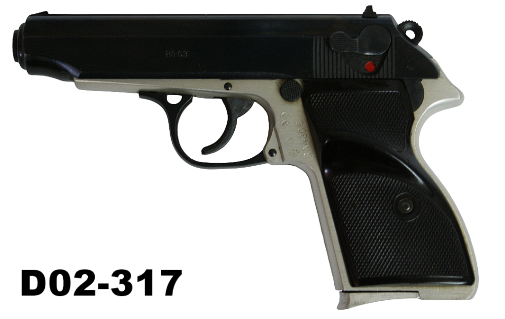 D02-317    9mmk FEG PA-63 Pistol