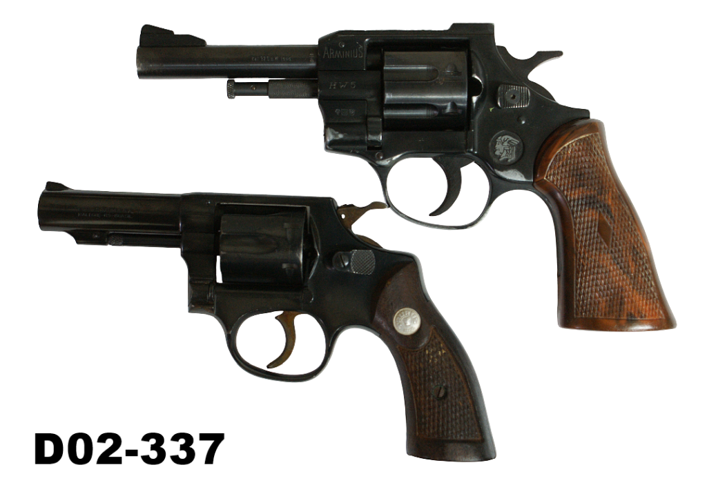 D02-337    .32long Arminius 4" Model HW5 & Taurus 3" Revolvers
