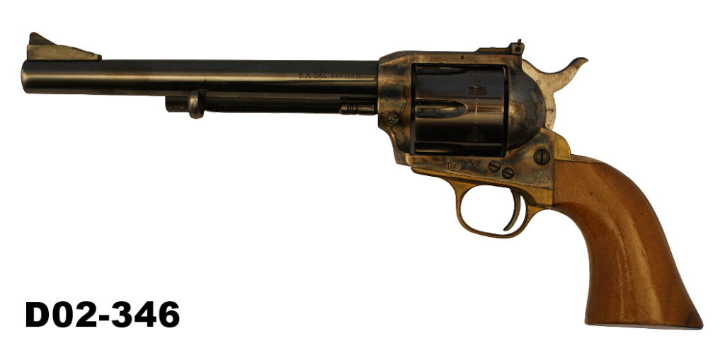 D02-346    .357mag Uberti Special Renato Gamba 7,5" Single-Action Revolver