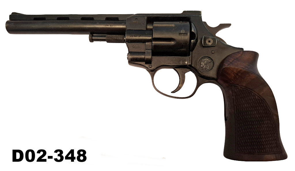 D02-348    .22lr Arminius HW7 6" Double-Action Revolver