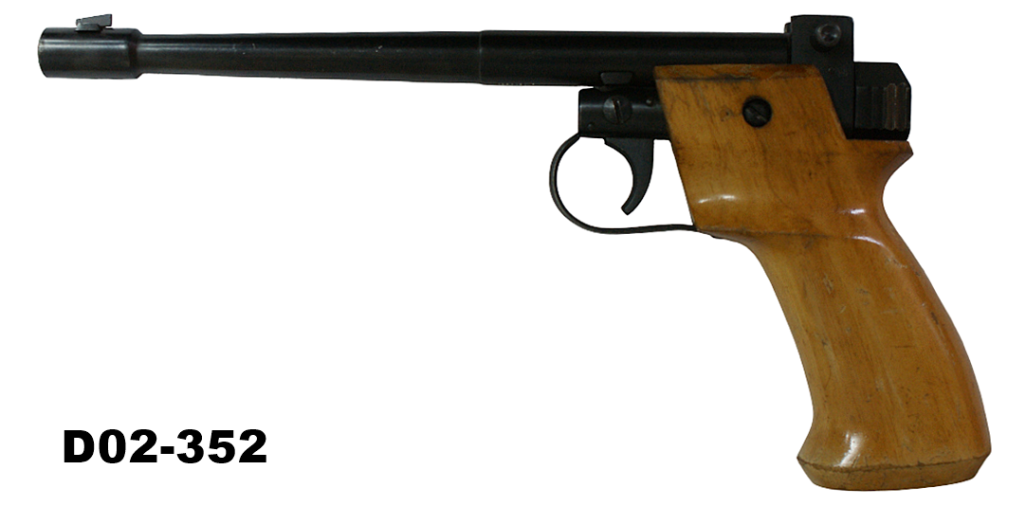 D02-352    .22lr CZ PAV 70 Target Pistol