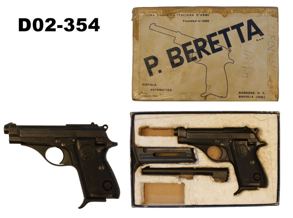 D02-354    .22lr Beretta Model 71 Pistol - Boxed & Spare Magazine
