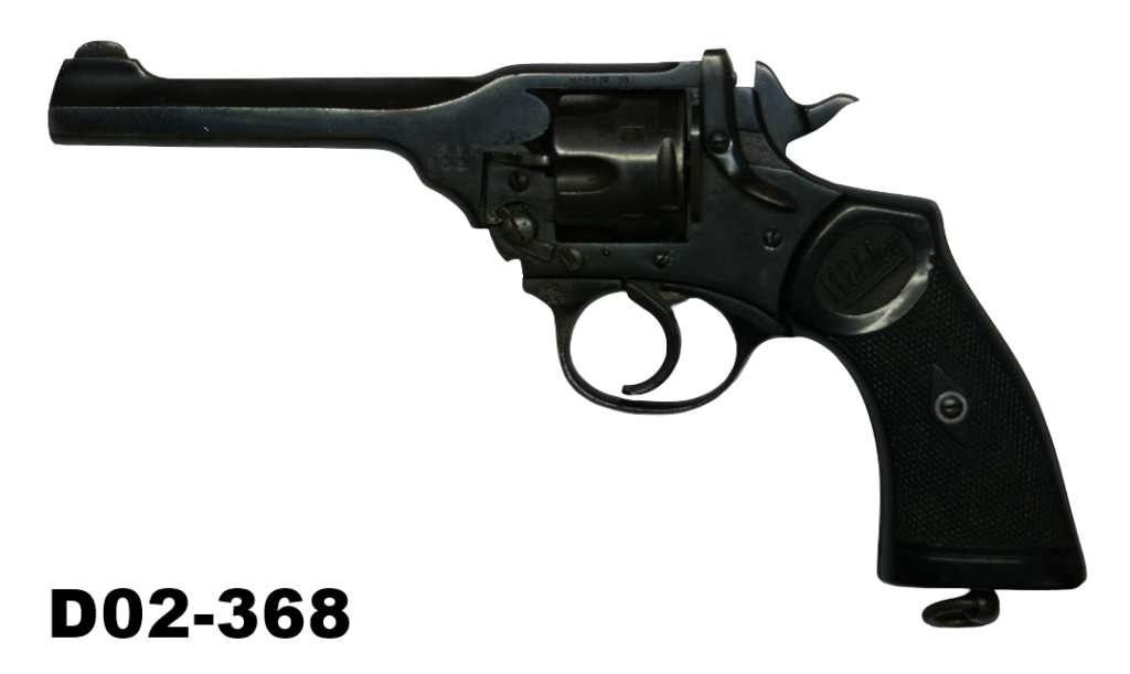 D02-368    .38s&w Webley MK4 5" Service Revolver