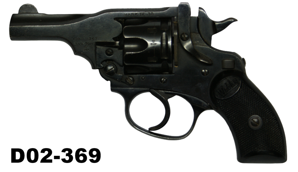 D02-369    .38s&w Webley MK4 3" Revolver