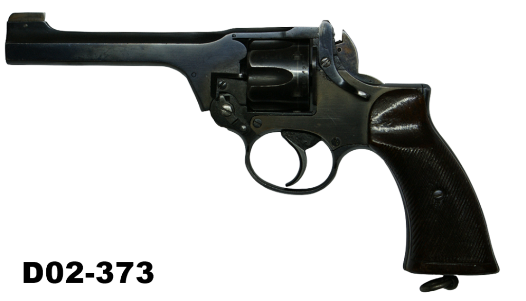 D02-373    .38s&w Enfield 5" No.2 MK1* Service Revolver