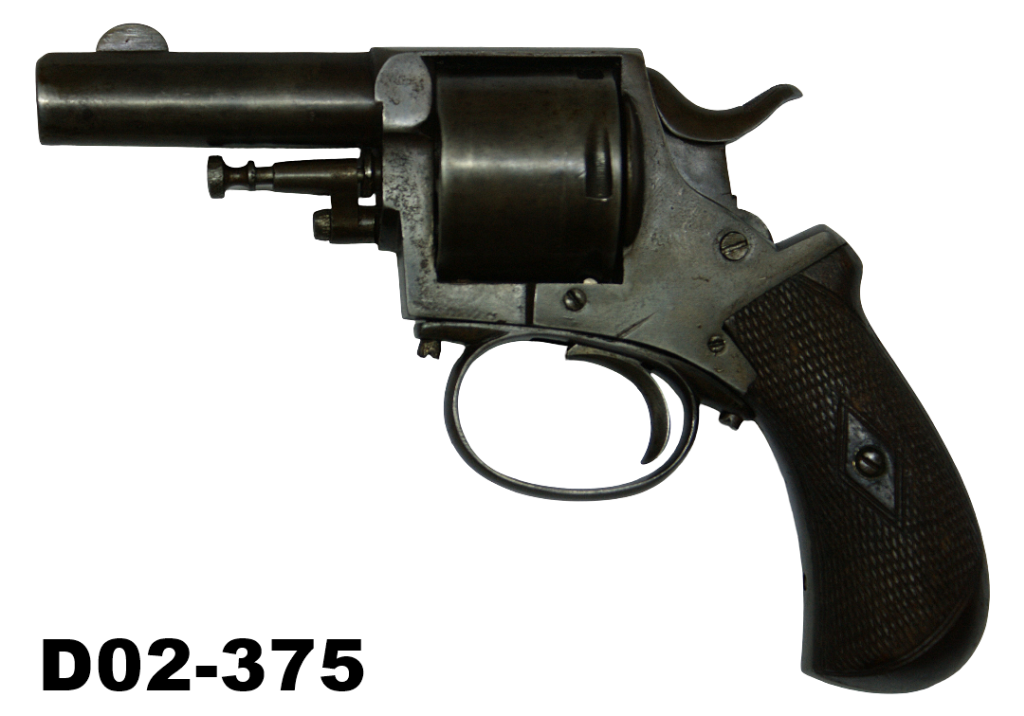 D02-375    .450 Bulldog Type 3" Double-Action Revolver Pre-1898