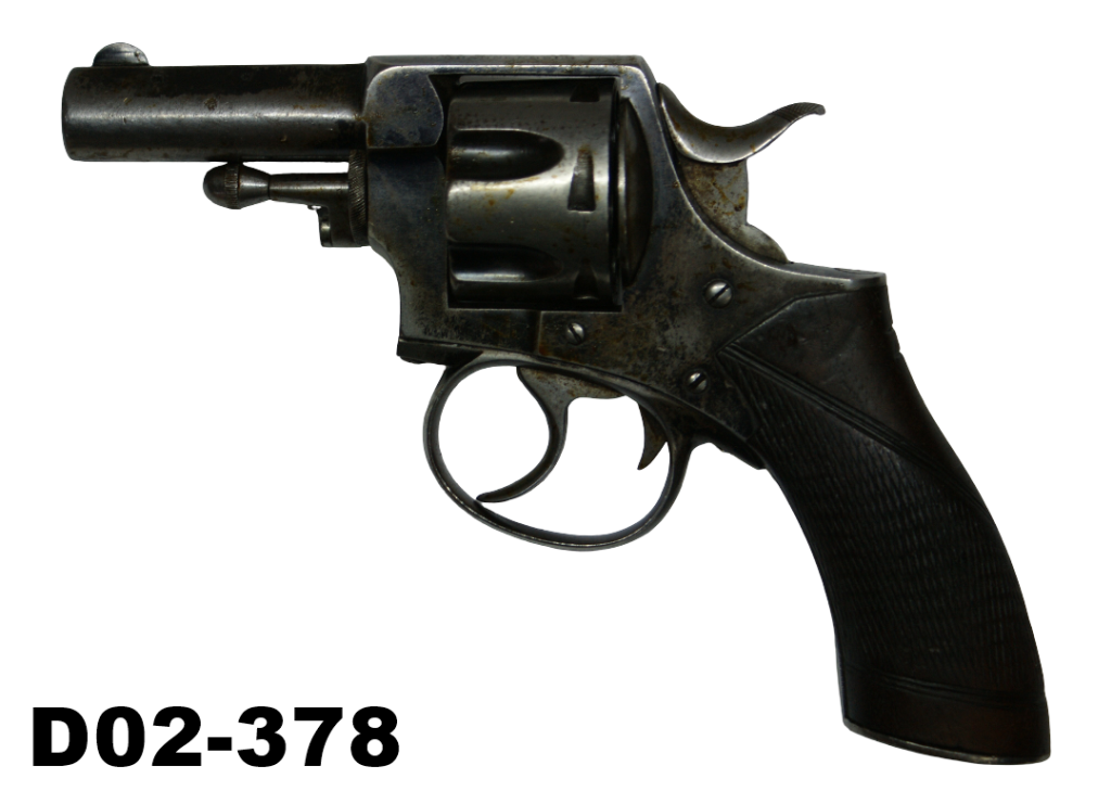 D02-378    .450 RIC Type 3" Revolver Marked To "AP Walshe Kimberley & Johannesburg" Pre-1898