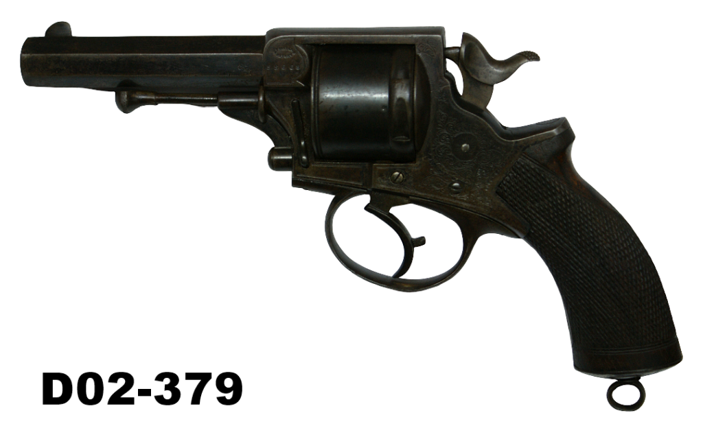 D02-379    .450webley Tranter's Patent Double-Action 4,5" Service Revolver Pre-1898