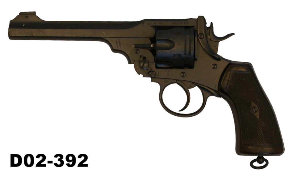 D02-392    .455 Webley MK4 6" Service Revolver