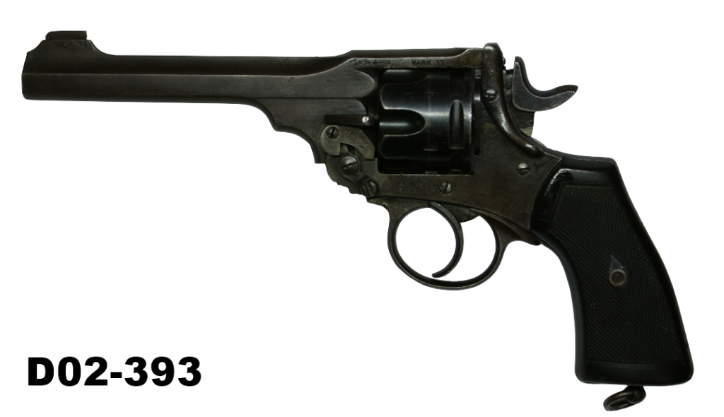 D02-393    .455 Webley MK6 6" Service Revolver