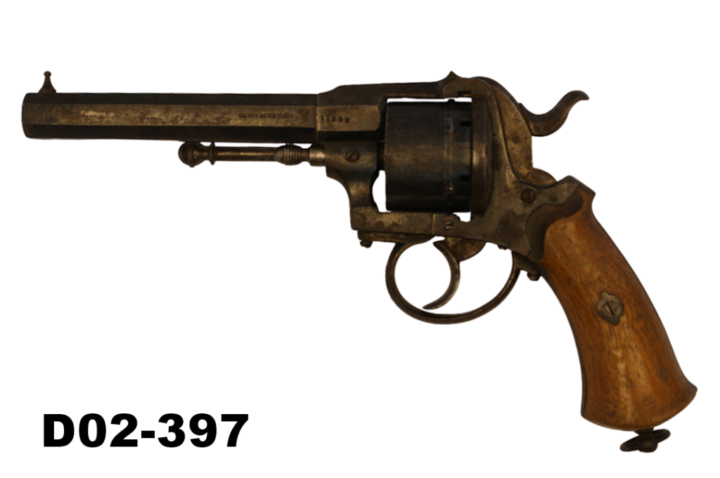 D02-397    12mm Pinfire Lefaucheux 5,5" Revolver