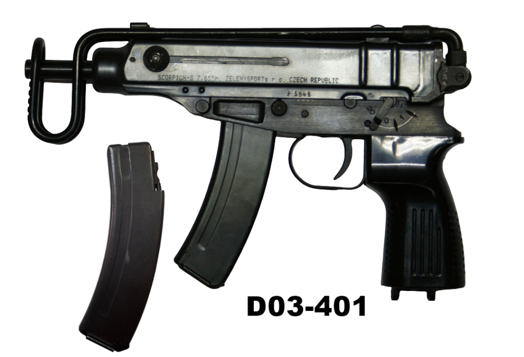 D03-401    7.65mm Skorpion Machine Pistol - Spare Magazine