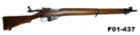 095-F01-437    .303br Lee Enfield No.4 MK1* Service Rifle By Long Branch 1942
