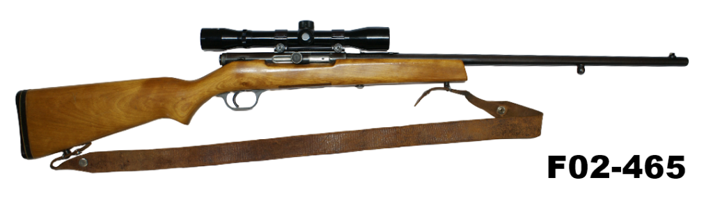 F02-465    .22lr Stevens Model 87A Rifle - Scoped