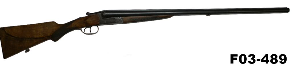 F03-489    16ga Eibar S/S Boxlock Shotgun