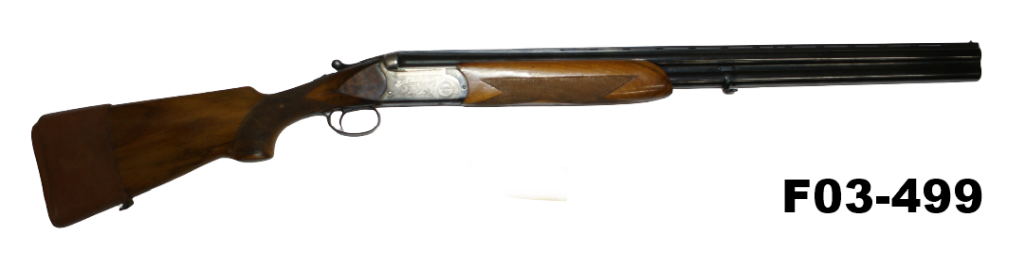 F03-499    12ga Bernadelli "Orione" O/U Single Trigger Ejector Shotgun