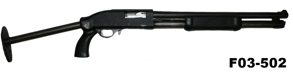 F03-502    12ga Atis Pump-Action Defense Shotgun