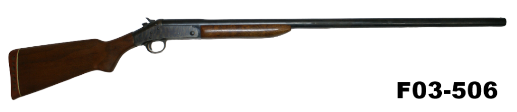 F03-506    12ga Har & Richardson S/B Shotgun