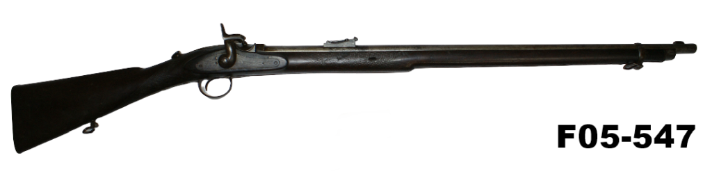 F05-547    .450 "Monkey-Tail" Rifle By I.Hollis & Sons
