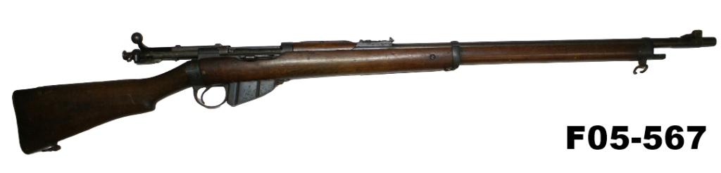 F05-567    .303br "Long Lee" L.E.1 Service Rifle By BSA Co.1897