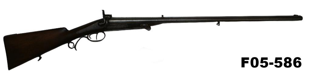 F05-586    16ga Lefaucheux Type Pinfire Hammer S/S Shotgun By "I.D. Morris Sohn In Liepzig"