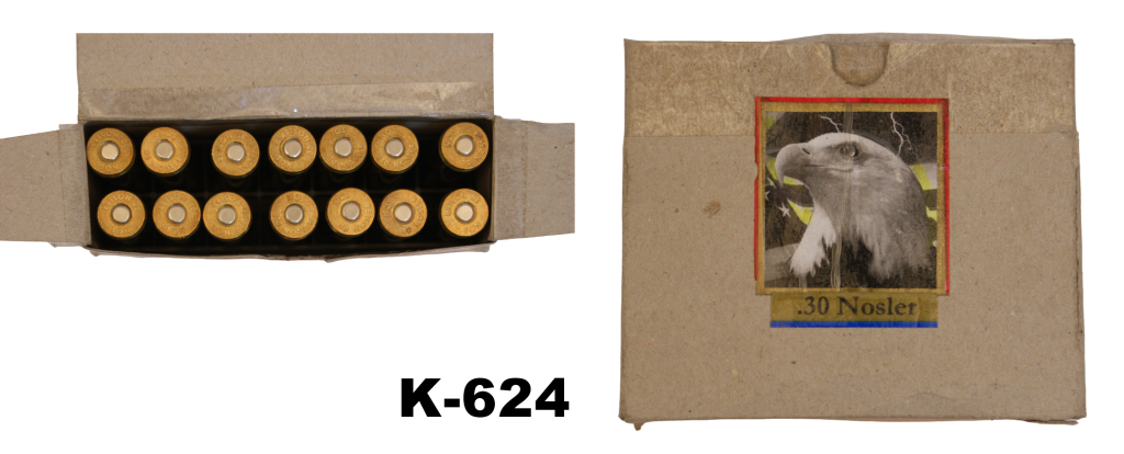 095-K-624 .30nosler OPM Nosler Soft Point Ammunition x 14