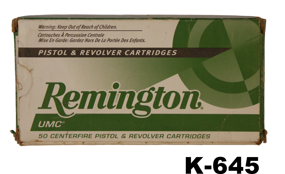 095-K-645 10mm Auto Remington 180gr UMC Ammunition x 50