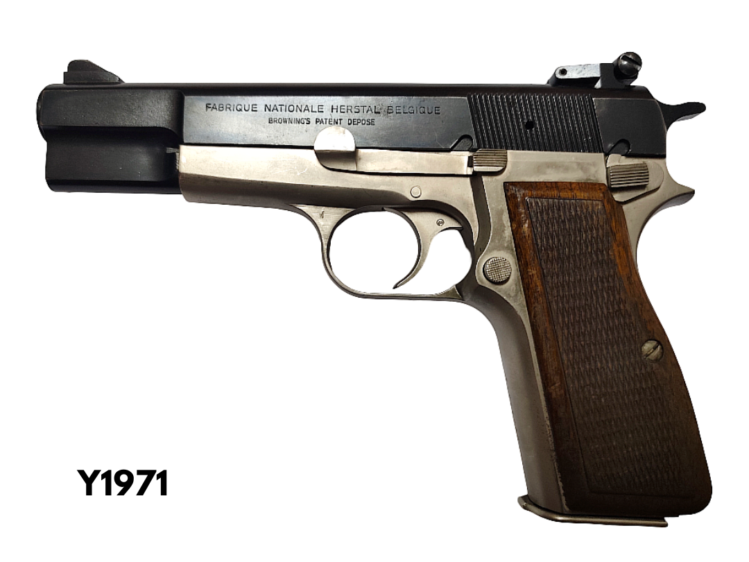 9mmP FN Hi-Power sport model Pistol