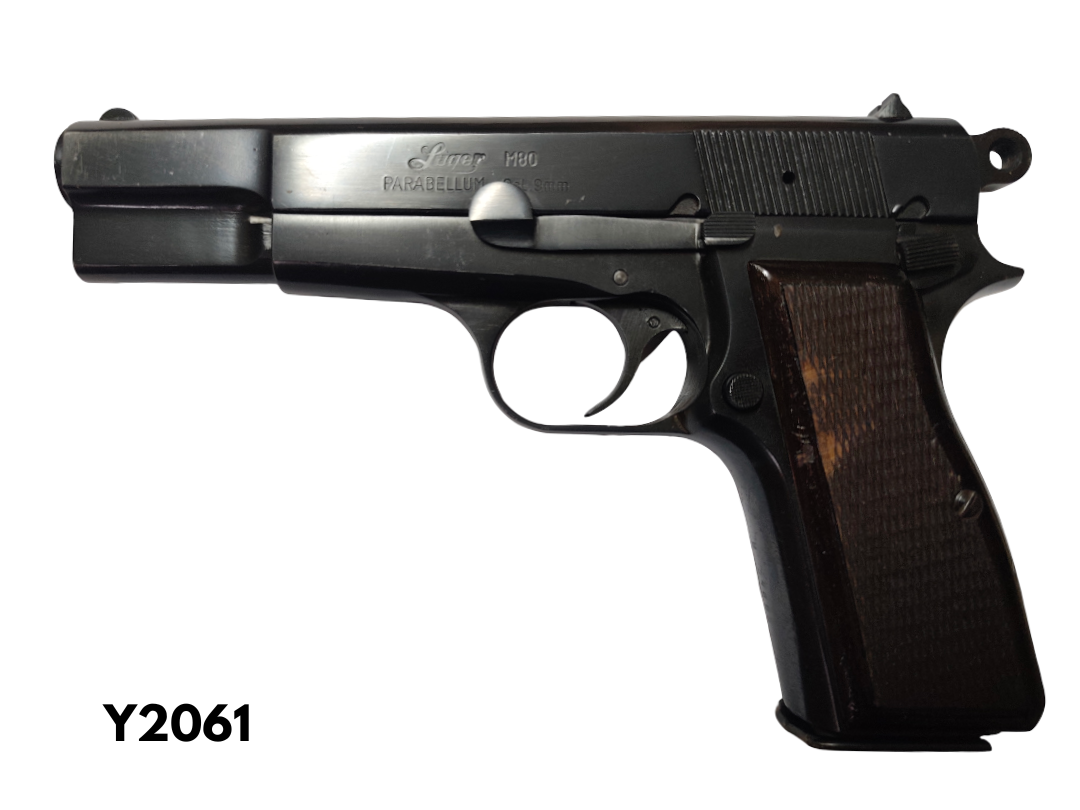 9mmP Luger M80 Pistol