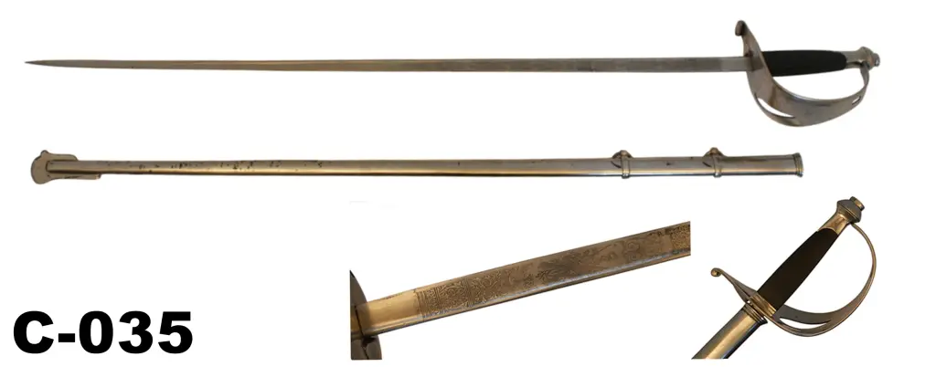 096-C-035-Imperial Italian Officers Pattern 1890 Sword